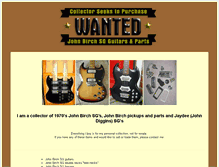 Tablet Screenshot of johnbirchsg.com